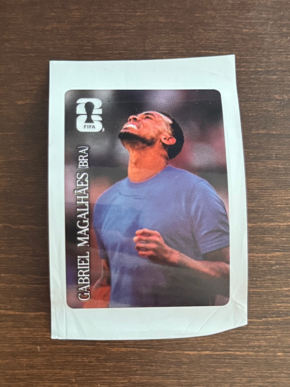 Coca-Cola FIFA World Cup 2026 Football Soccer Sticker Gabriel Magalhães
